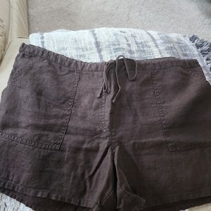 Victoria's Secret Linen Shorts sz L